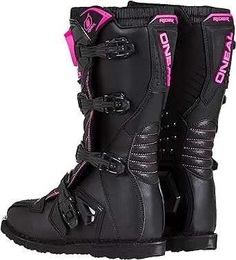 O'Neal Girls Rider Boot (Black/Pink, K12)