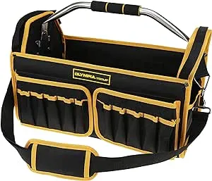 Olympia Tools 18.5 Inch Tool Bag with Tubular Handle