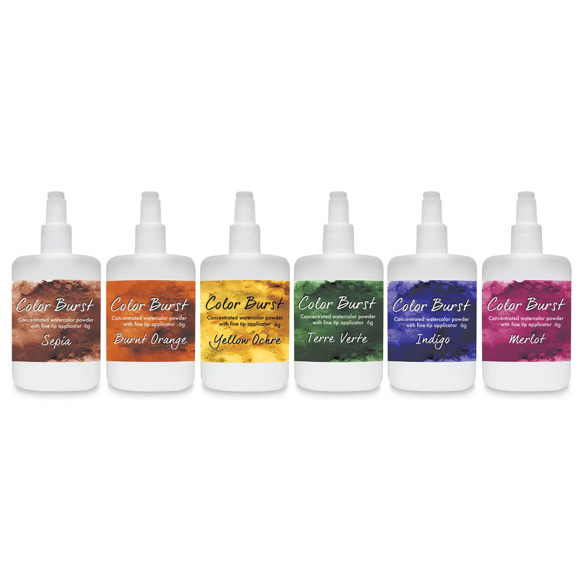 Color Burst Powder - Earth Tones (6 Pack)