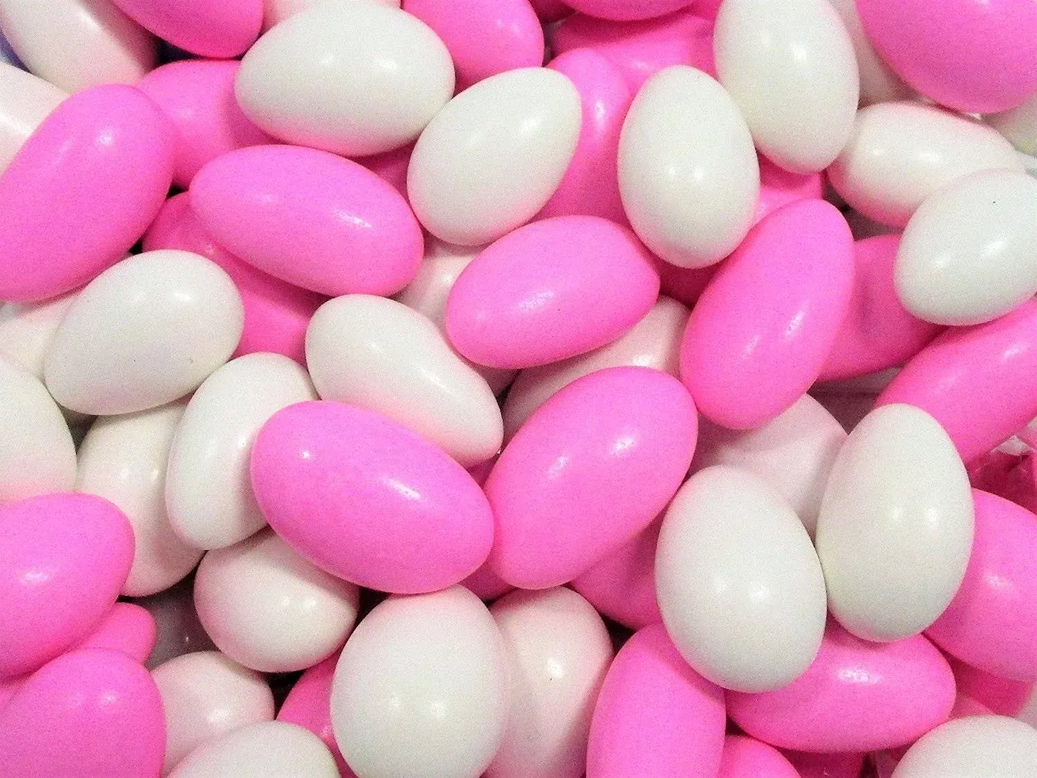 Jordan Almonds by Its Delish (Pink & White, 3 lbs)