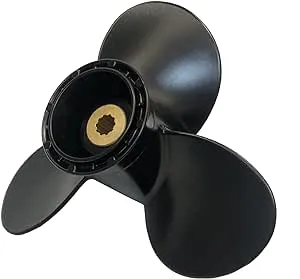 Boat Aluminum Alloy Propeller 9-1/4" x 9" for Suzuki Outboard DT DF 9.9HP 15HP 20HP Motor Engine 58100-93723-019 9.25x9