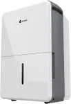 Vremi 50 Pint 4,500 Sq. Ft. Dehumidifier Energy Star Rated for Large Spaces and Basements White