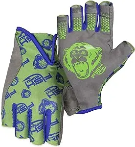 Fish Monkey FM21 Pro 365 Guide Glove - Neon Green