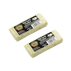 Garlic Cheddar Cheese 8oz 2pk