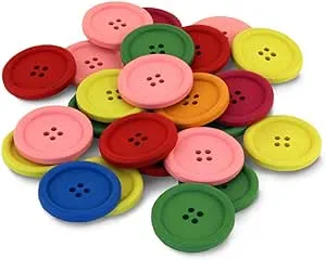 Bright Wooden Buttons