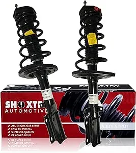 Shoxtec Full Set Complete Struts Assembly fits 2008-2012 Toyota Avalon; 2007-2011 Toyota Camry Shocks Repl. Part no. 272307 272308