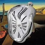 Melting Clock, Salvador Dali Watch Melted Decorative Home Office Shelf Desk 