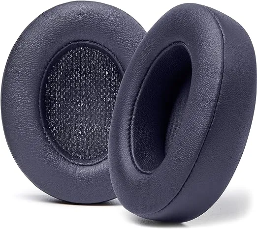 WC Wicked Cushions Replacement Ear Pads for Beats Studio 2 & 3 (B0501, B0500) Wired & Wireless | Does NOT Fit Beats Solo | Softer PU Leather, Enhanced Foam & Stronger Adhesive | Titanium