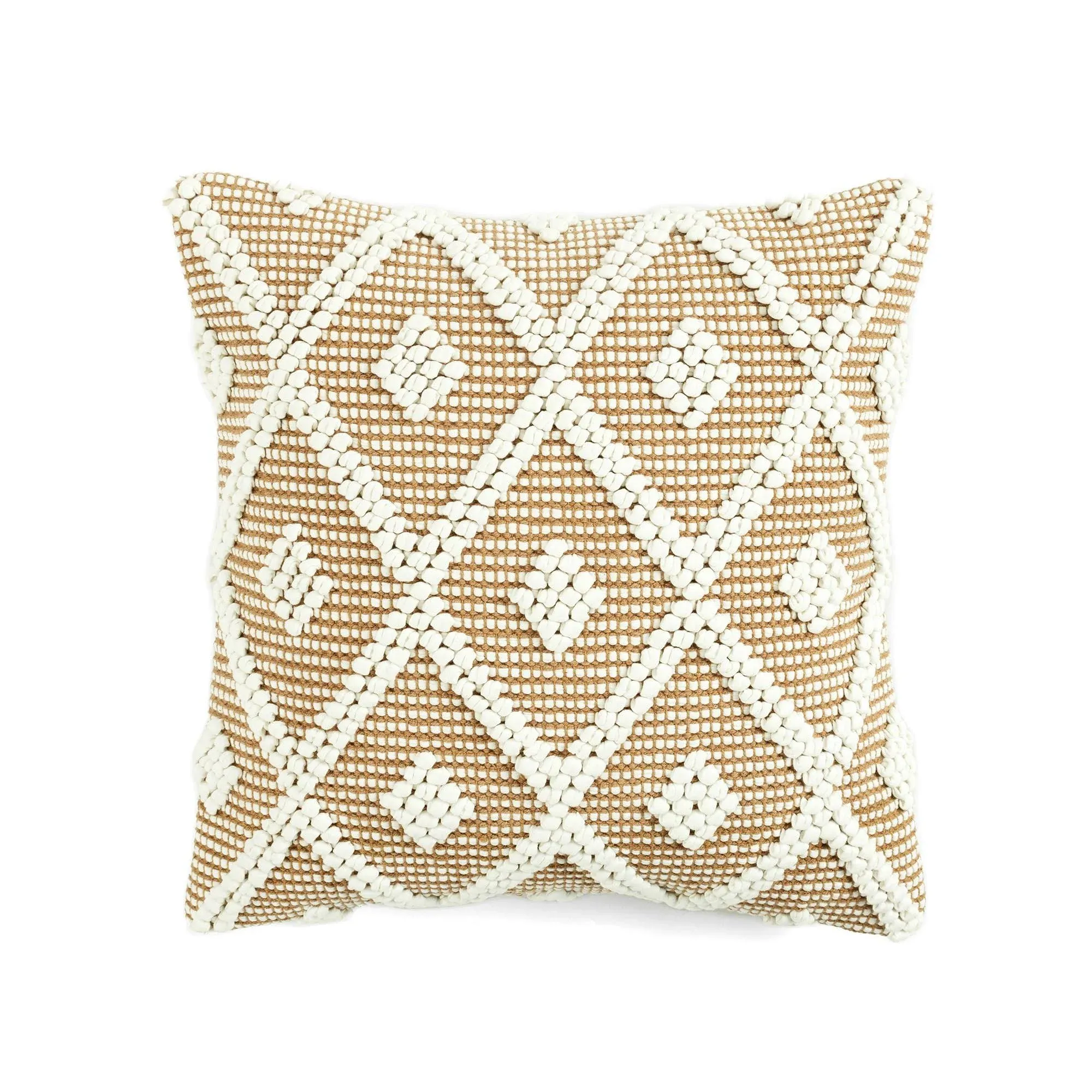 Lush Decor Adelyn Decorative Pillow, 18" x 18" - Apple Cinnamon