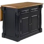 Monarch Black Kitchen Island