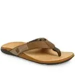 Olukai Tuahine Sandals Men's Hunter/Golden Sand / 15