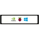 Waveshare 11.9inch Capacitive Touch Screen LCD Compatible with Raspberry Pi 5/4B/3B+/3A+/2B/B+/A+/Zero/Zero W/WH/Zero 2W CM3+/4 320×1480 Resolution HDMI IPS Supports Jetson Nano/Windows