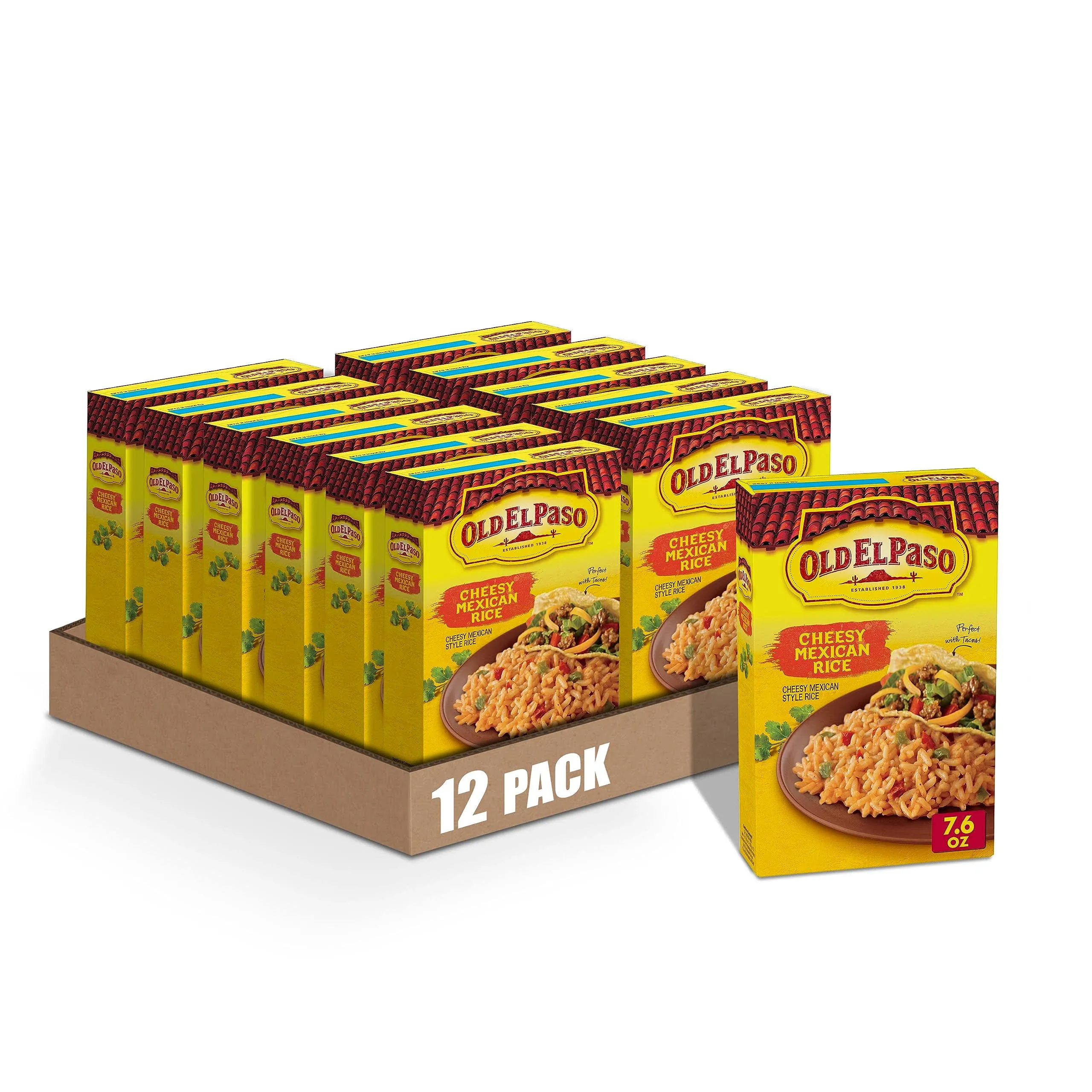 Old El Paso Cheesy Mexican Style Rice Mix, 7.6 oz.