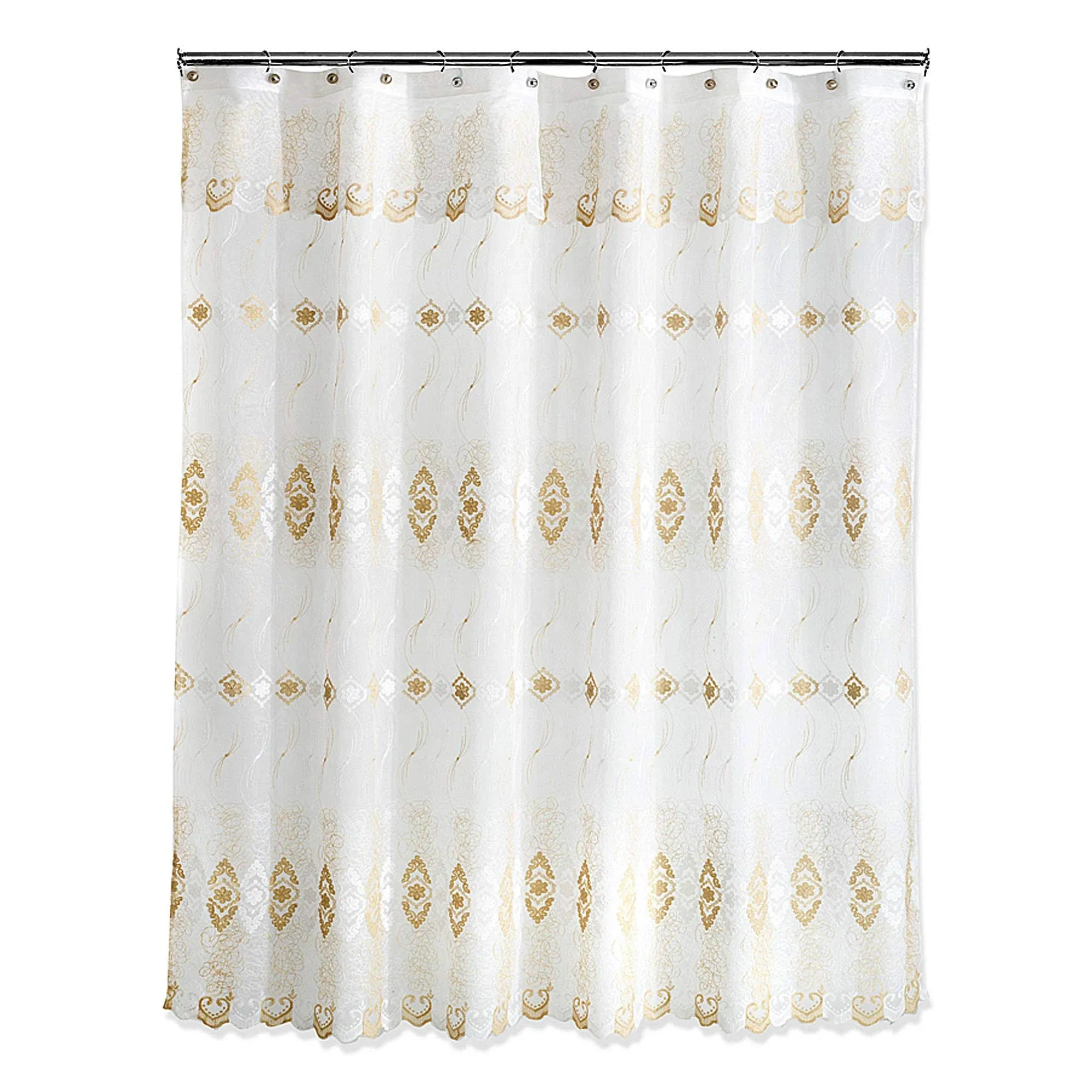 Popular Bath Arabella Shower Curtain - Beige