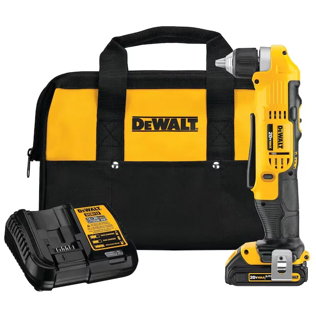 Dewalt MAX Right Angle Drill/Driver Kit DCD740C1