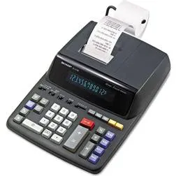 Sharp EL2196BL Printing Calculator