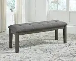 Ashley Signature Design Hallanden 50" Dining Bench Two-tone Gray D589-00