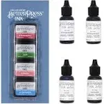 BetterPress Letterpress Flower Garden Ink Pad &amp; Reinker Bundle