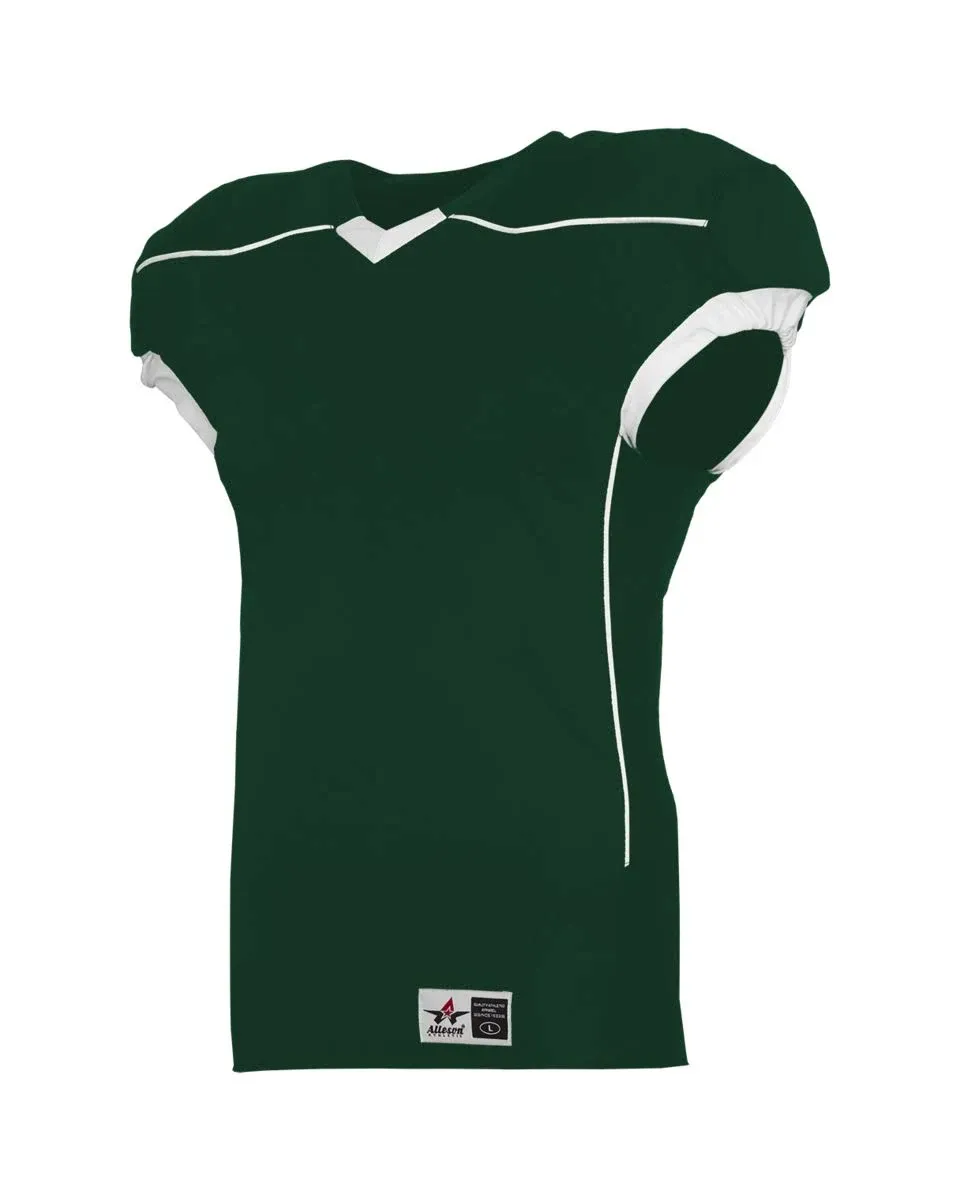 Alleson Athletic 776E Adult Speed Game Jersey - Forest White