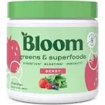 Bloom Nutrition Superfood Greens Powder Berry 30 Servings