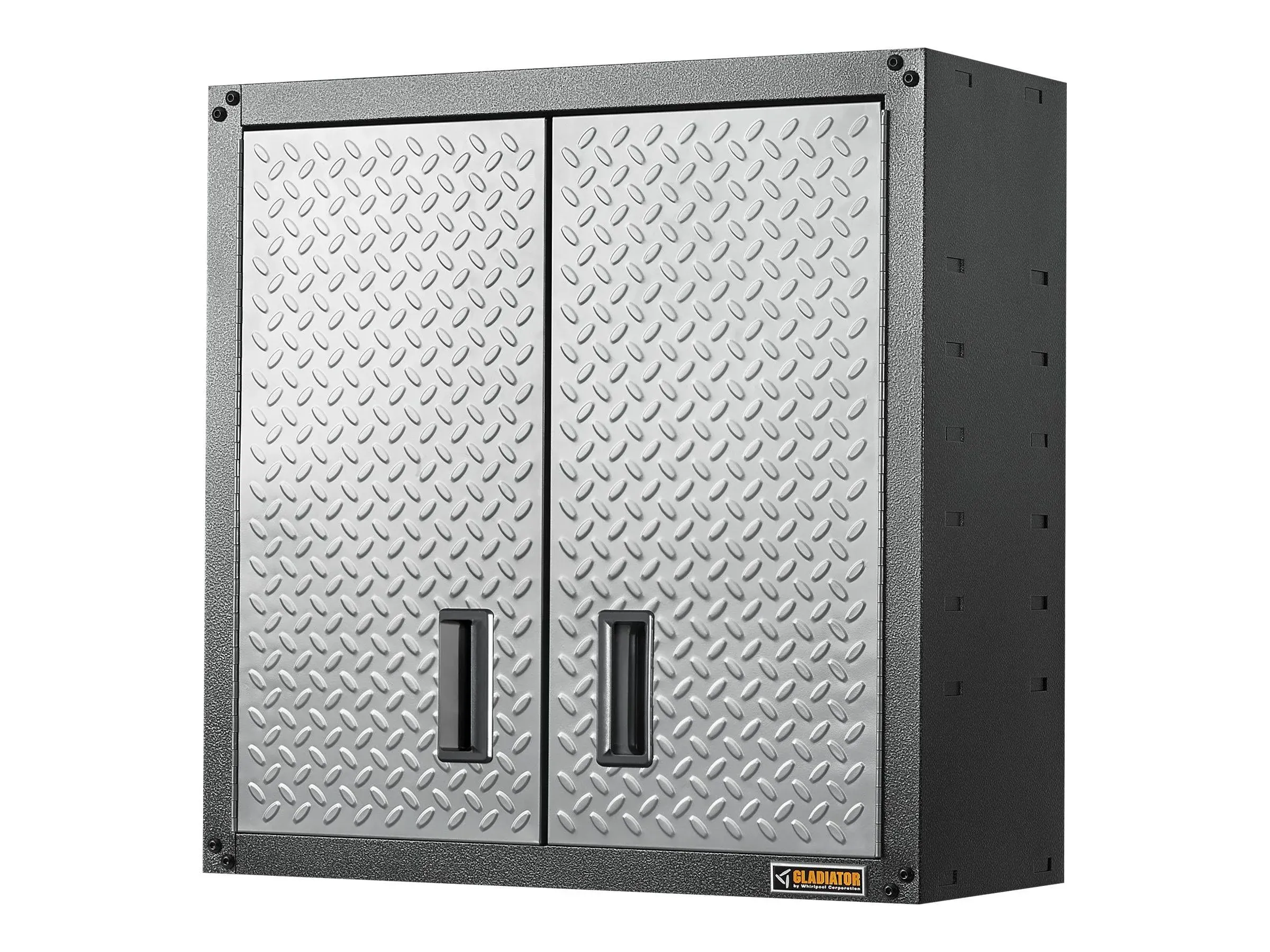 Gladiator 28 Gearbox Full-Door Garage Wall Cabinet with Shelf, Silver Tread