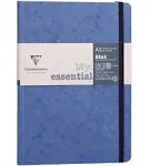 Clairefontaine 'Age Bag' Thread-Bound Notebook, A5, Dot, 192 Pages - Blue