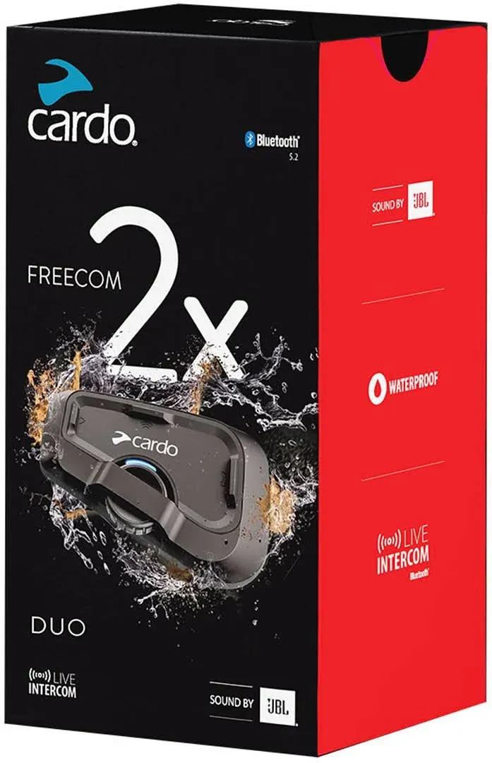 Cardo - Freecom 2x Bluetooth Headset Duo