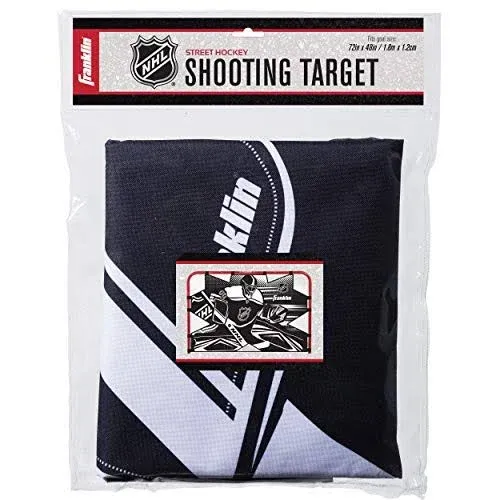 Franklin Sports Inc. NHL Hockey Goalie Shooting Target Net Black 54&#034; W x 44&#034; H