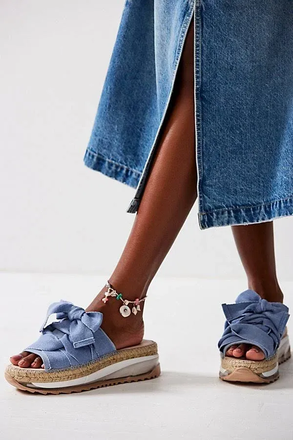 Free People Chapmin Sport Sandal Euro 36 US 6 Women's Denim