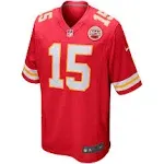 Men's Patrick Mahomes Red Kansas City Chiefs Game Jersey