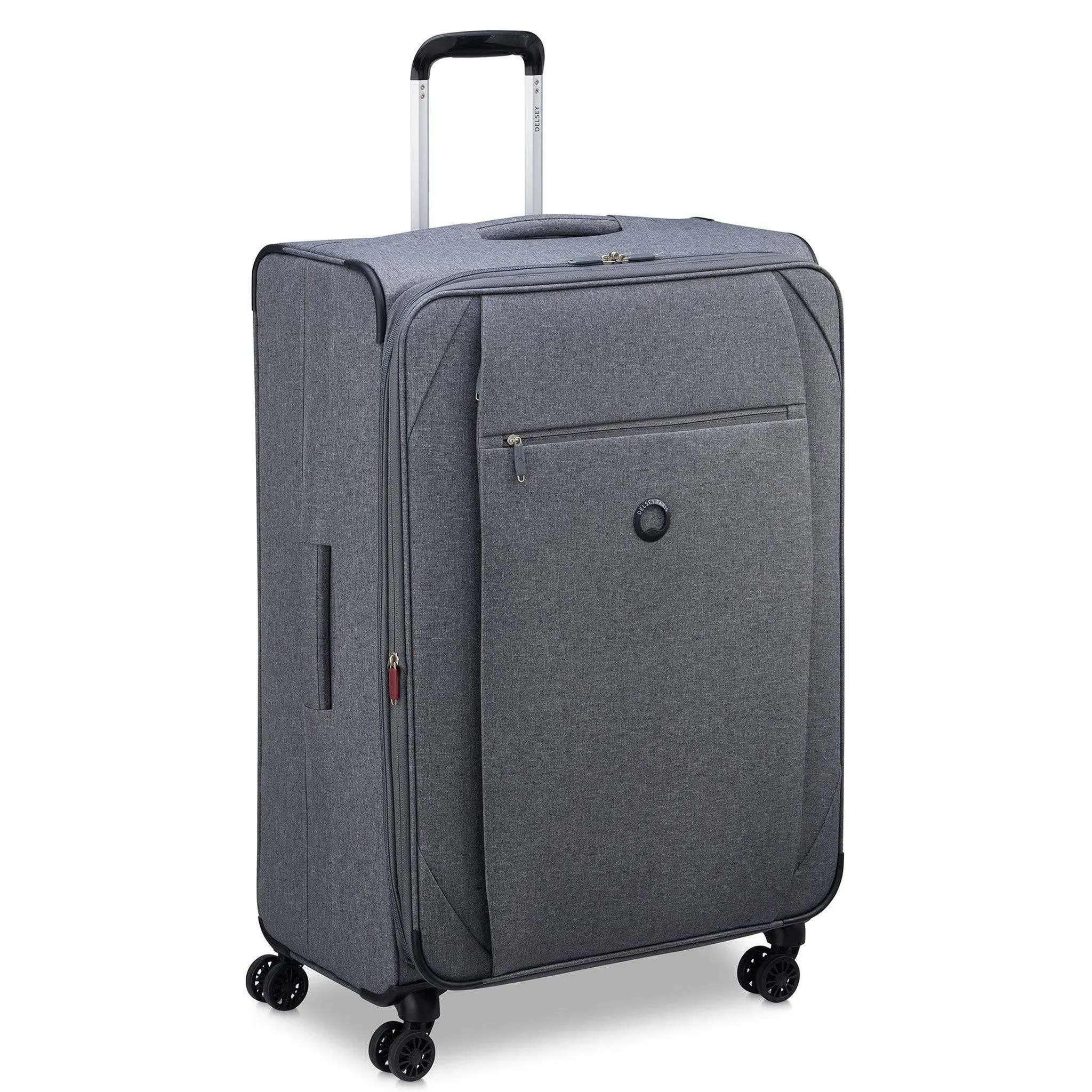 Delsey Rami 28" Large Expandable Spinner Luggage Heather Grey