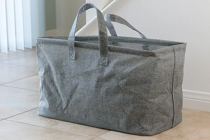 Twill Boat storage and Laundry Tote (Grey)