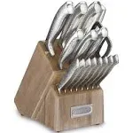 Cuisinart Classic Stainless Steel 17-Piece Knife Block Set