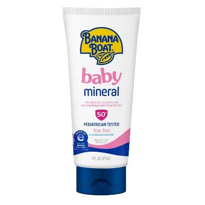 Banana Boat Simply Protect Baby Sunscreen Lotion SPF 50 6 fl oz