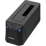 SABRENT USB 3.0 to SATA External Hard Drive Docking Station for 2.5" or 3.5"' HDD, SSD [Support UASP] (EC-UBLB)