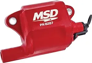 MSD 8287 Ignition Coil - Pro Power Series - GM LS2/LS7 Engines - Red