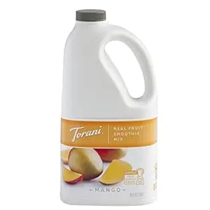 Torani Real Fruit Smoothie Mix, Mango, 64 Ounce