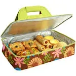 Picnic at Ascot Floral Insulated Casserole Carrier