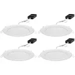 Juno Contractor Select WF6C 6 in. Integrated LED Tunable Canless Downlight (4pc