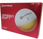 TaylorMade SpeedSoft Golf Balls - White