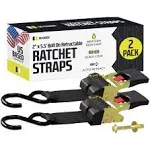 DC Cargo Mall Retractable Ratchet Straps