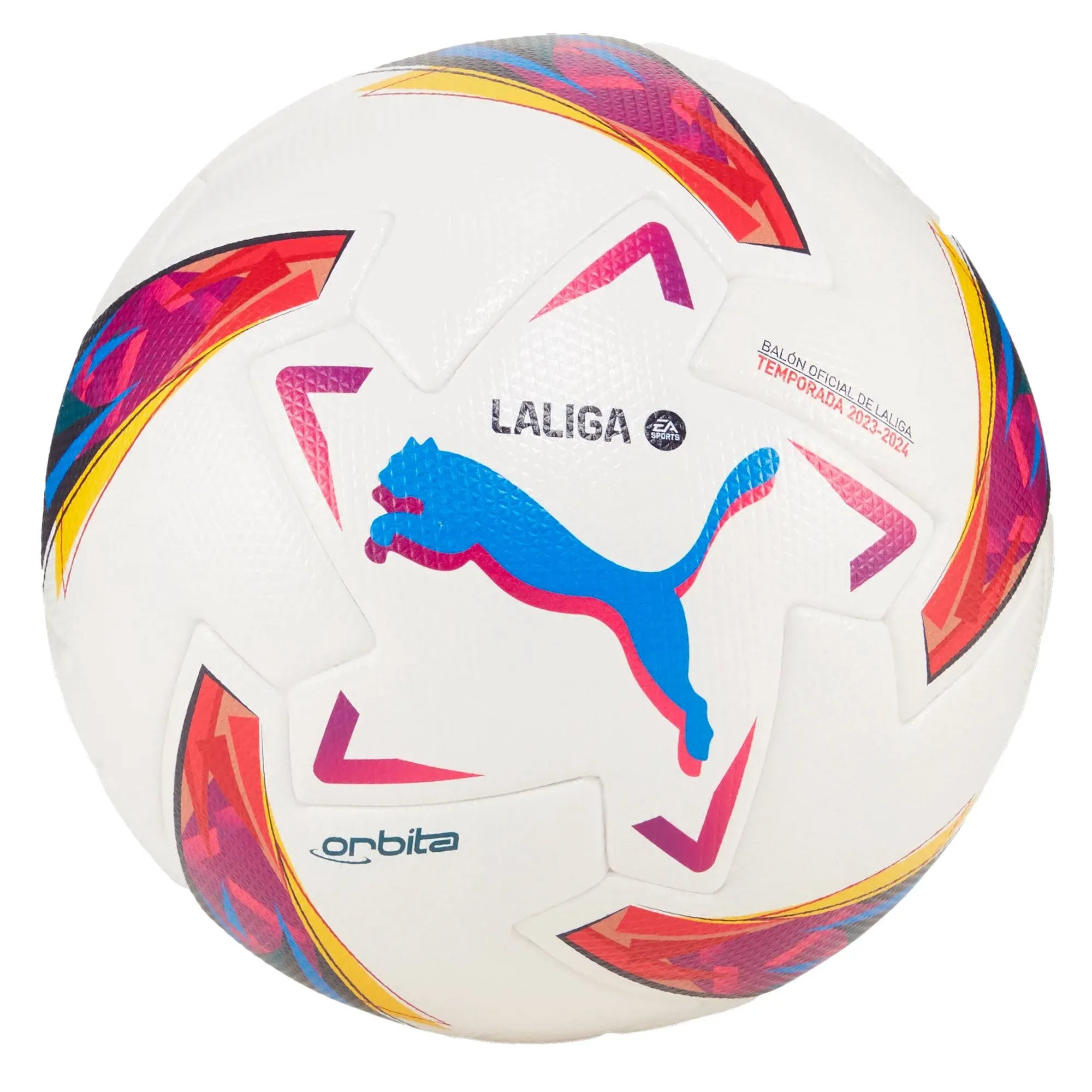 Puma Orbita La Liga FIFA Quality Pro Soccer Ball 23/24 - White