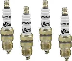 ACCEL 0576S-4 Shorty Copper Core Spark Plug, (Pack of 4)