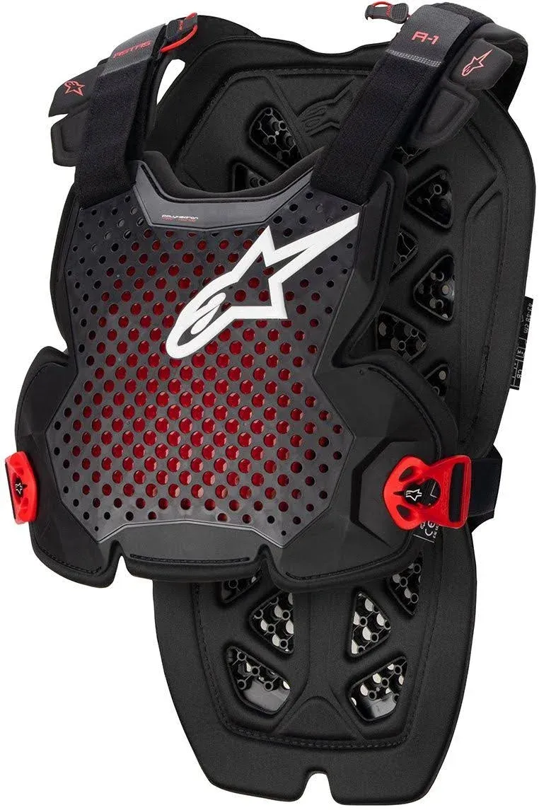 ALPINESTARS A-1 Pro Chest Guard - Anthracite/Black/Red - M/L 67001231431M/L