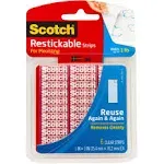 3M Scotch Restickable Mounting Strips