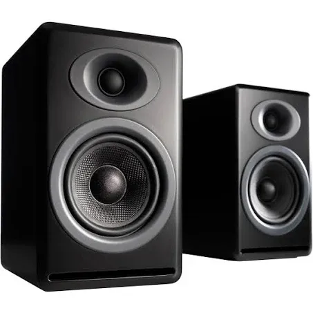 Audioengine P4 2-Way Passive Bookshelf Speakers (Black, Pair)