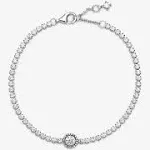 Pandora Sparkling Halo Tennis Bracelet