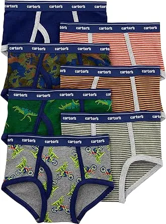 Carter's Little Boys' 7-Pack Cotton Briefs (Toddler/Kid)