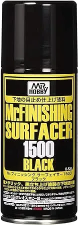 GSI Creos - B526 Mr. Finishing Surfacer 1500 Black, Mr. Hobby