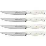 Henckels Forged Accent 4 PC Steak Knife Set Red